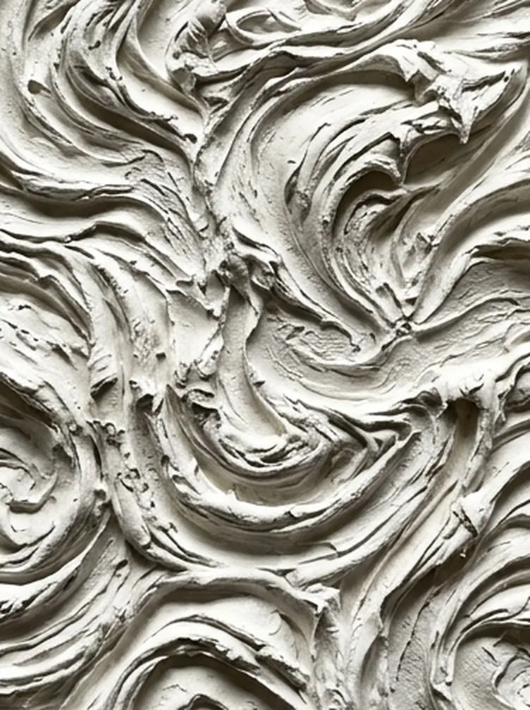 Detail of the surface — White Wind